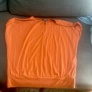Women blouse peach/orange never worn
